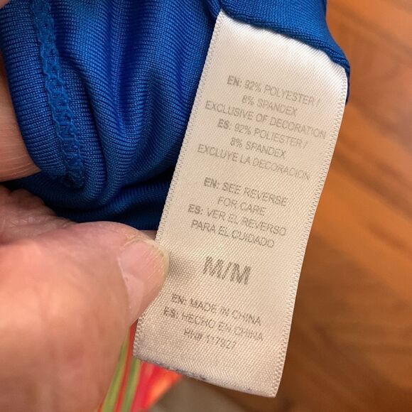 Reebok Size Medium Blue sports bra - Picture 3 of 5